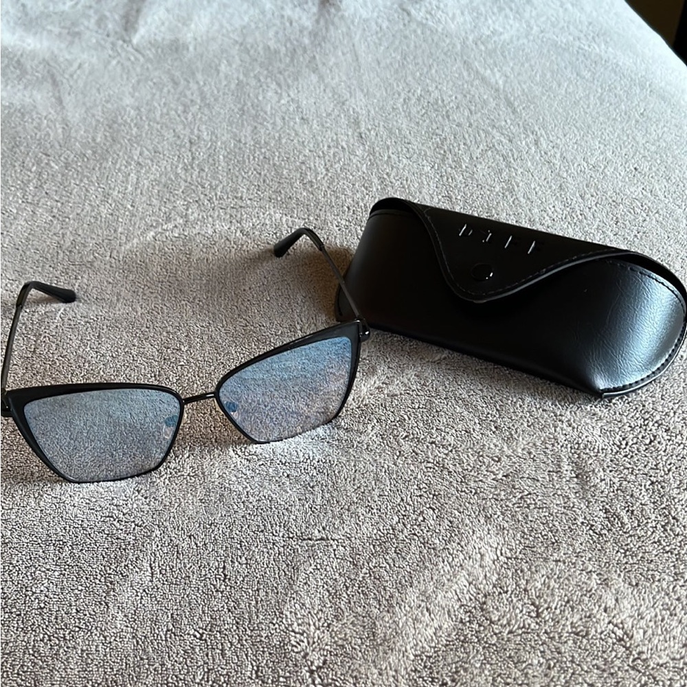 Blue Becky Sunglasses